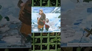 рисунки детей - блокада Ленинграда