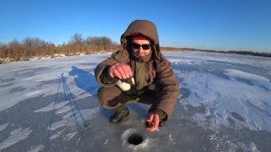 ЛОВЛЯ РОТАНА НА БЛЕСНУ/ПЕРВЫЙ ЛЕД /КАК И НА ЧТО ПОЙМАТЬ РОТАНА ЗИМОЙ