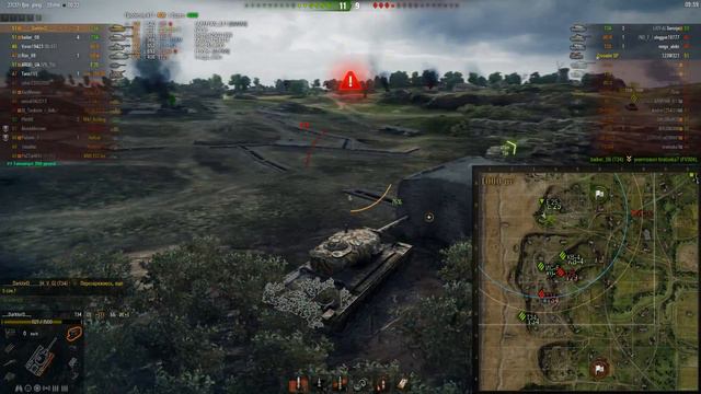 World of Tanks как получить мастера на T 34 смотреть онлайн