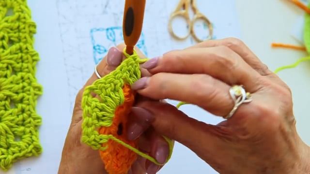 Вяжем плед из квадратов. Granny Square BLANKET. Вязание крючком для начинающих.