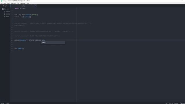 Sql en Python ** Aprende a utilizar los comandos básicos de sql en python ** CREA,EDITA Y ACTUALIZA смотреть онлайн