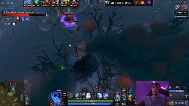 НИКОГДА НЕ ПРОИГРЫВАЕТ В DOTA 2 1X6! | Серега Пират на Паке через имбовую сборку смотреть онлайн