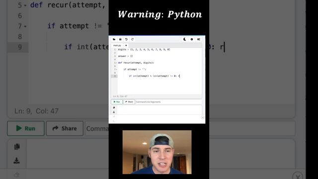 Using Python to solve a Math Riddle смотреть онлайн