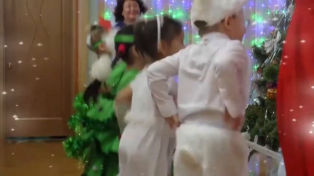 Новогодний утренник детского сада "Подснежник". смотреть онлайн