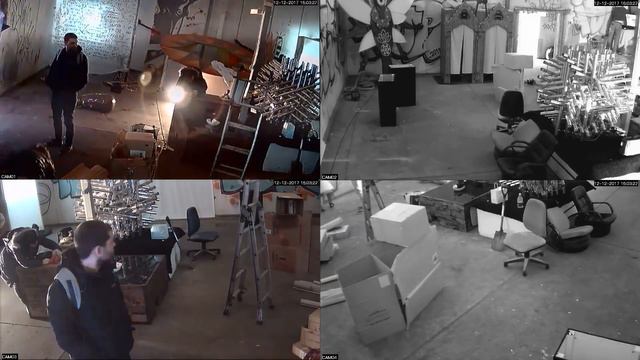 CCTV from FRIDGE - Masters Of Fine Art, Chelsea College Of Arts (Stop Motion 20xSpeed)