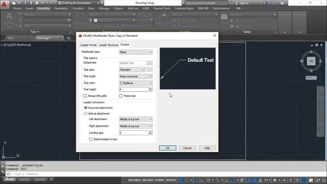 AutoCAD 2016 English - Lesson 62/149 - Adding a Note with Leader смотреть онлайн