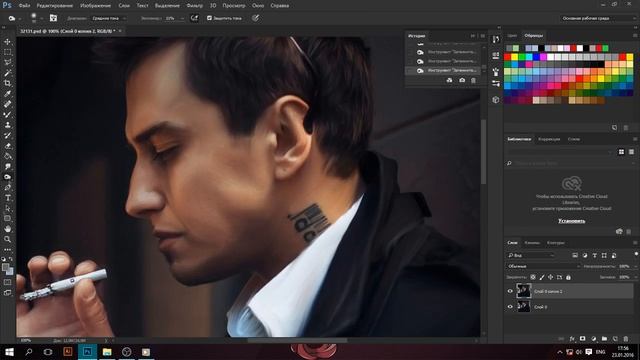 SPEEDART | NIKITA DUSHEVNIK (2016) Adobe Photoshop Tutorial смотреть онлайн