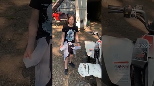 осмотр на квадроцикл BRP ds 250 смотреть онлайн