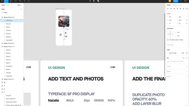 How to Design a Modern Social Media Screen in 15min - Figma Tutorial смотреть онлайн