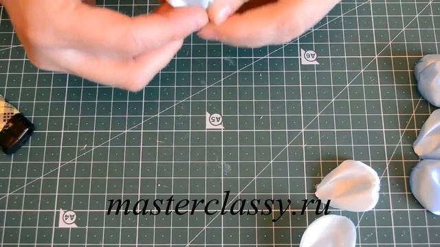 How to make roses: tutorial. Роза из атласной ленты: канзаши. Как сделать розу из лент: видео урок смотреть онлайн
