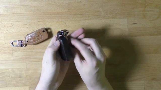 Отзыв на кожаный чехол для ключей от автомобилей VAG
