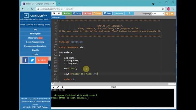 Programming Assignments Question on C++ with NR TechStudio - Tech Tutorials with Nifi смотреть онлайн