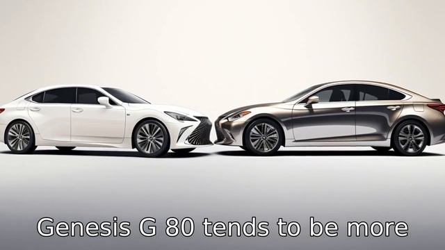 Hyundai Genesis G80 vs Lexus ES смотреть онлайн