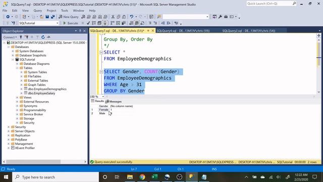 SQL Basics Tutorial For Beginners | Group By + Order By Statements | 4/4 смотреть онлайн
