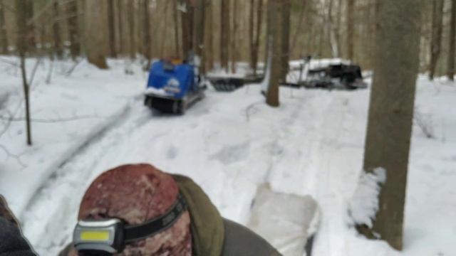 Пробег на снегоходах Ч.4 смотреть онлайн