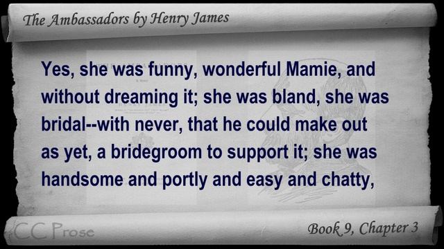 Book 09 - Chapter 3 - The Ambassadors by Henry James смотреть онлайн