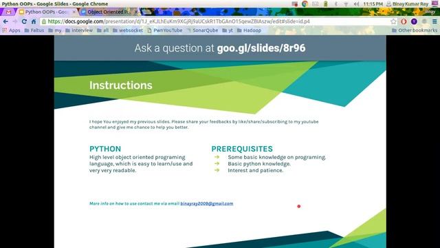 0-introduction | Object Oriented Programming with Python смотреть онлайн