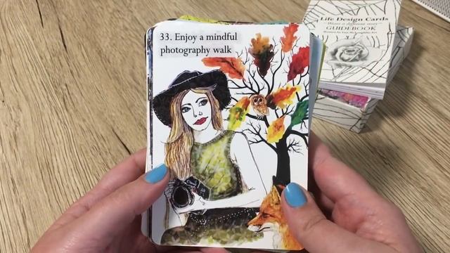 Life Design Cards by Lisa McLoughlin - Unboxing, first impressions and full flip through смотреть онлайн