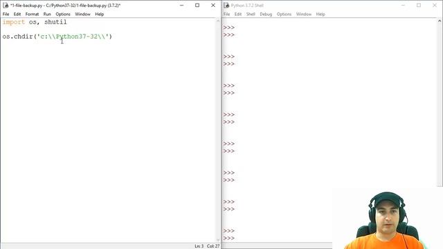 How To Backup One File with Python - Simple Backup Script смотреть онлайн