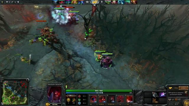 Dota 2 Стрим Испытание героев "Shadow Demon" смотреть онлайн