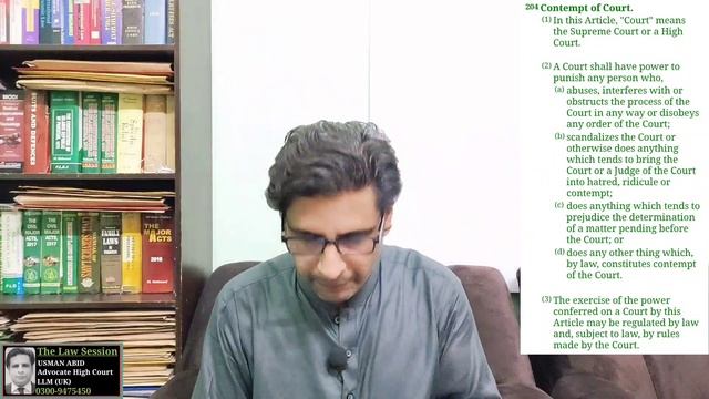 contempt of court | article 204 constitution of pakistan 1973 | supreme court | high court смотреть онлайн