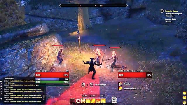 The Elder Scrolls Online • Epic Two-Handed Dragonknight Gameplay смотреть онлайн