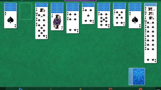 Microsoft Solitaire Collection: Spider - Easy - November 1, 2023 смотреть онлайн