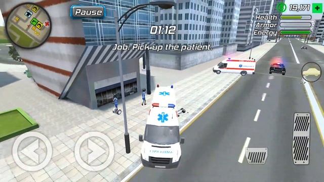 Amazing Crime Strange Stickman Rope Vice Vegas #27 Ambulance Driver смотреть онлайн