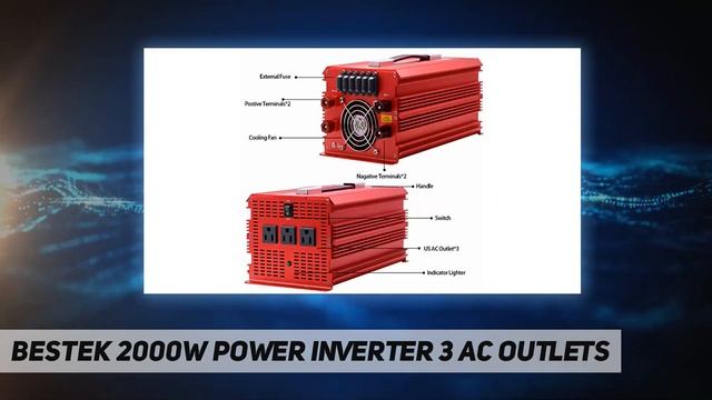 BESTEK 2000W Power Inverter 3 AC Outlets - Review 2023
