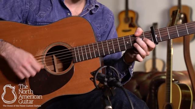 Martin D-18 Acoustic Guitar Played By Anthony da Costa смотреть онлайн