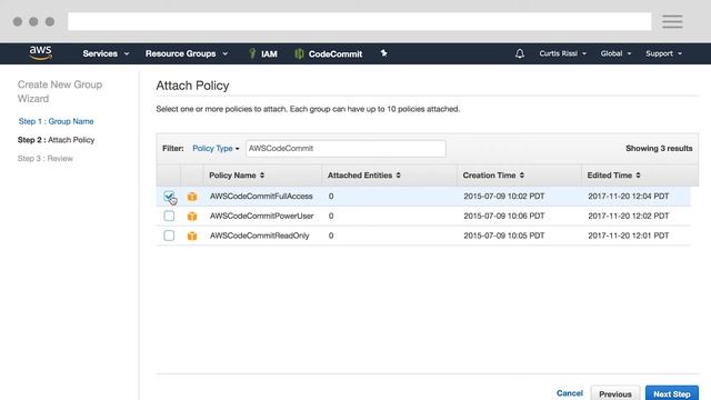 Introduction to AWS CodeCommit: Setting Up Permissions смотреть онлайн