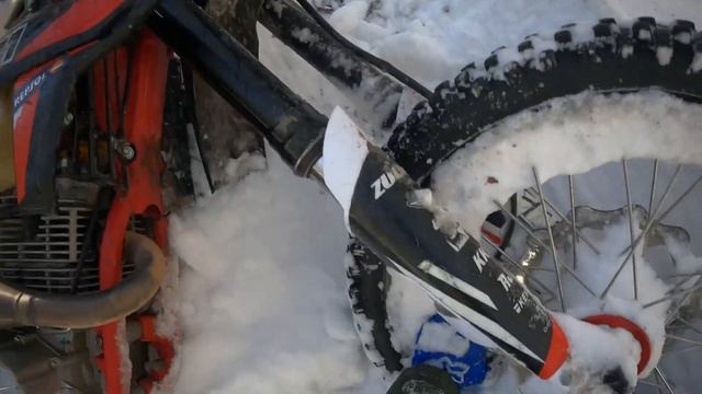 ? ЗИМНЯЯ ? ПОКАТУШКА НА Zuum 250 | Соловьевка смотреть онлайн