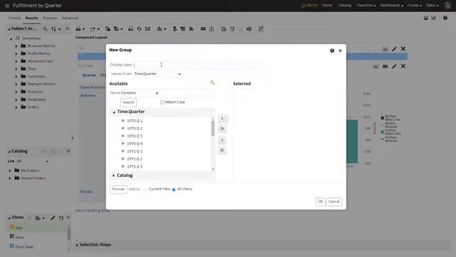 Create Groups in Oracle Analytics смотреть онлайн
