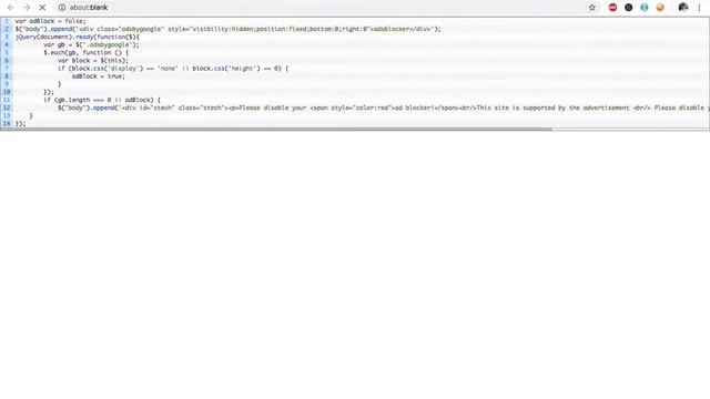 An Anti Ad Blocker Jquery Script for all types of site смотреть онлайн