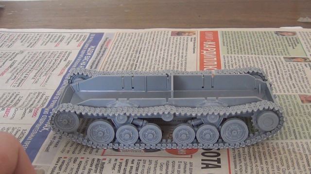 Сборка "Valentine 11" Часть 1-я Гусеницы (ARK models) смотреть онлайн