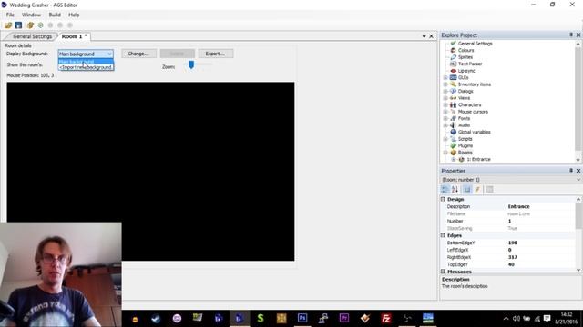 Adventure Game Studio Tutorial Episode 1, Part 1: Basics, Backgrounds and Sprites смотреть онлайн