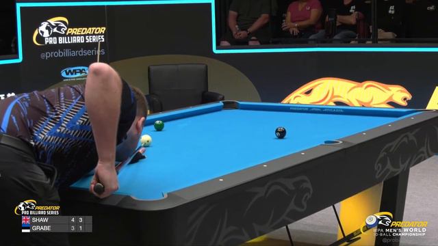 SHAW vs GRABE ▸ 2024 WPA PREDATOR WORLD CHAMPIONSHIP MEN'S 10-BALL смотреть онлайн