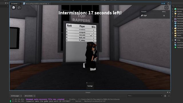 I Made a RAP BATTLE Game With VOICE CHAT.. (Roblox) смотреть онлайн