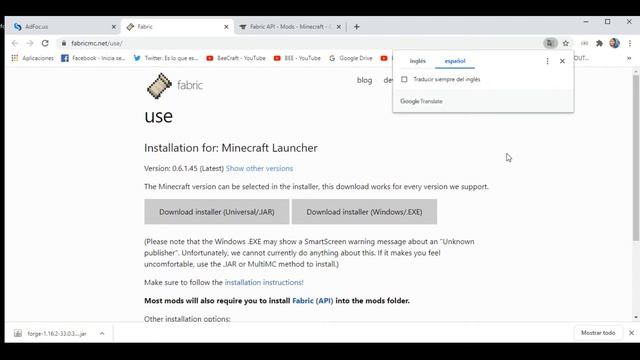 ?Como INSTALAR FORGE + FABRIC para MINECRAFT 1.16.2? | TUTORIAL смотреть онлайн