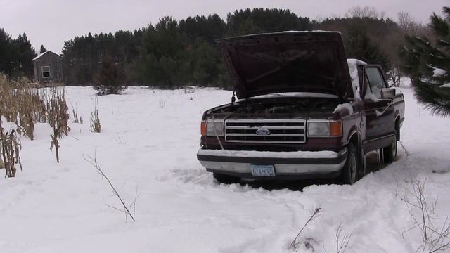 1990 Ford F150 coldstart and drive смотреть онлайн