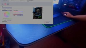Управление подсветкой стола  MSI Mystic Light 1