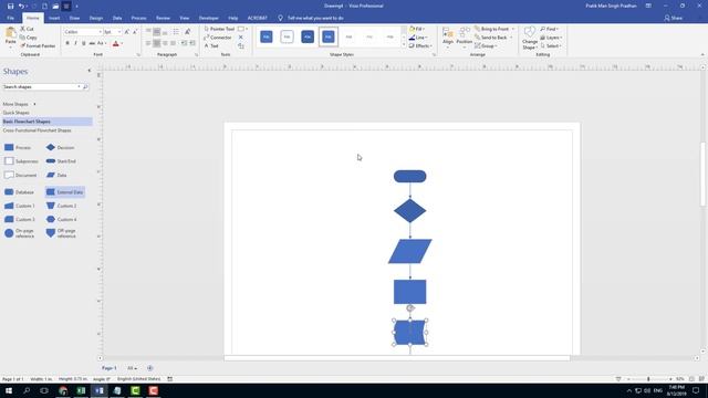 MS Visio Tutorial - Lesson 10 - Inserting and Deleting SmartShapes смотреть онлайн
