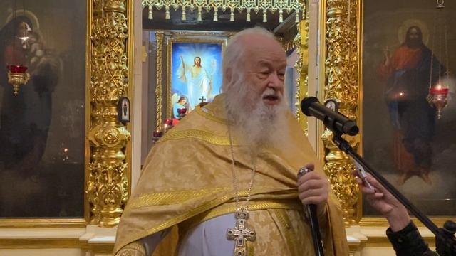 О. Валериан Кречетов. Проповедь от 19.11.2023г. смотреть онлайн