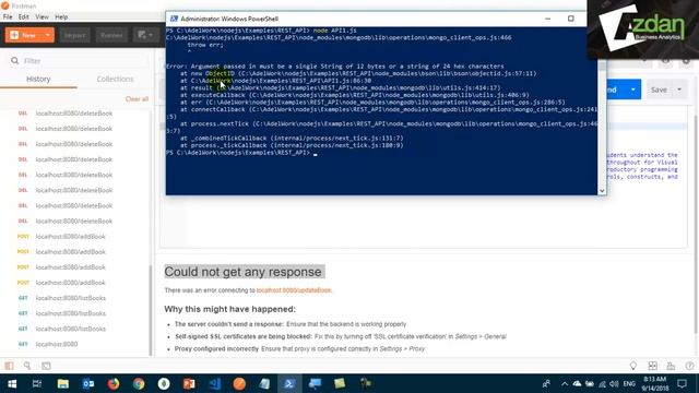 9 Integration RESTful API put method to update one record into mongodb send headers and body fro смотреть онлайн