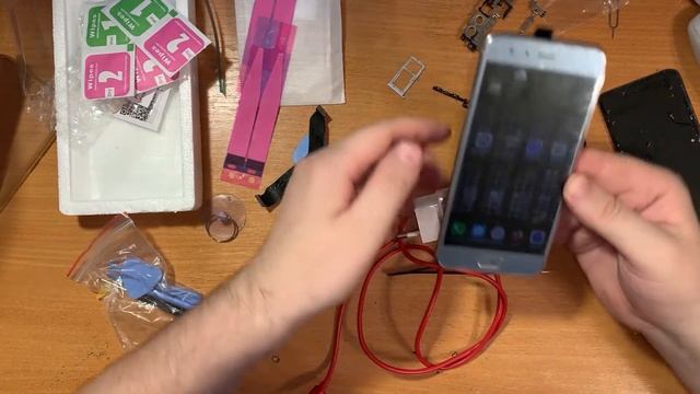 Восстановление телефона после самовозгорания (Honor 9)