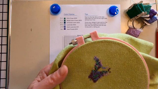 XS – Planning and Kitting up the Cross Stitch Lavender Flower смотреть онлайн