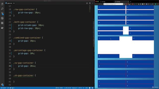 19 Managing Grid Gaps смотреть онлайн