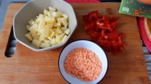 Суп с Ревенем и Чечевицей. #Мои 100 супов. Быстрый наваристый супчик/Soupe de Rhubarbe et Lentilles