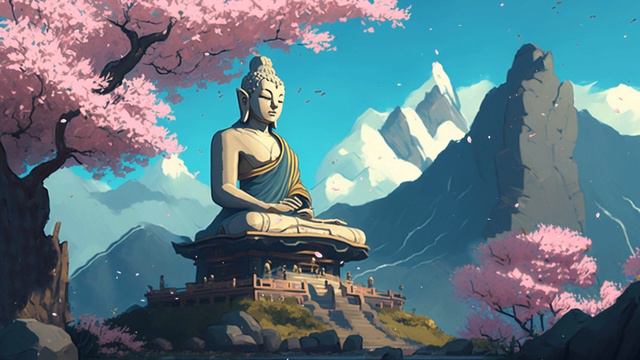Buddha's Flute Music Meditation - Study - Yoga