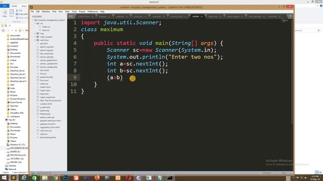If-else in java&& Maximum between two numbers || Java programming for beginners in Hindi #06 смотреть онлайн